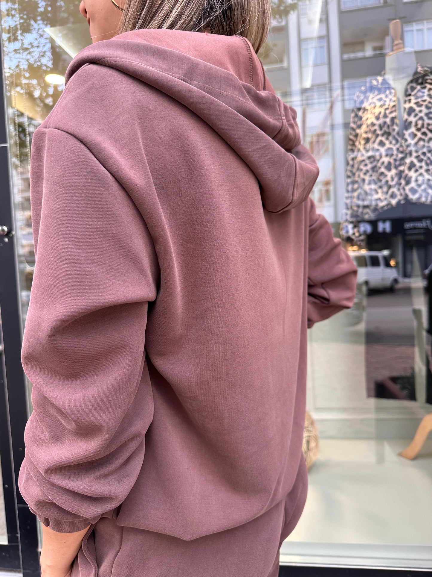 Oysho kumaş eşofman takımı