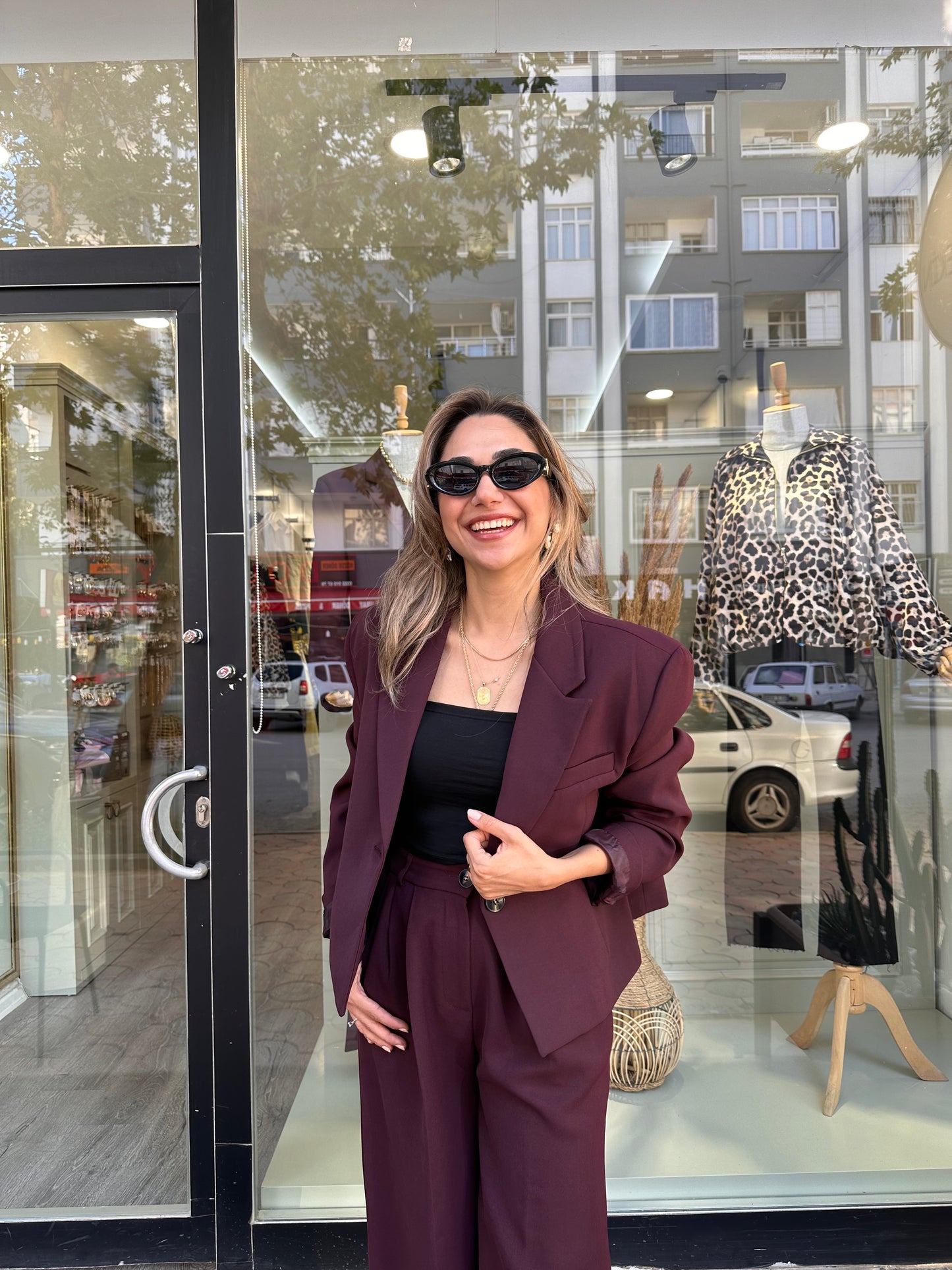 Blazer ceket takım