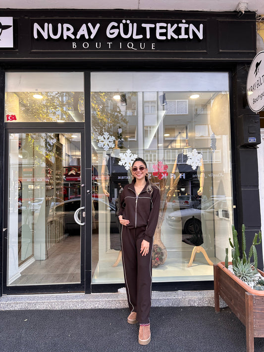 Oysho kumaş eşofman takımı