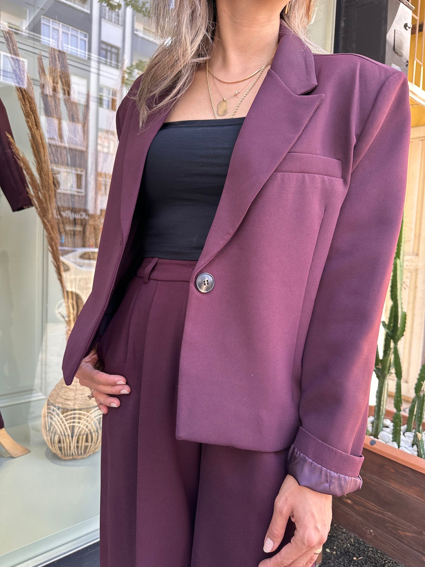 Blazer ceket takım