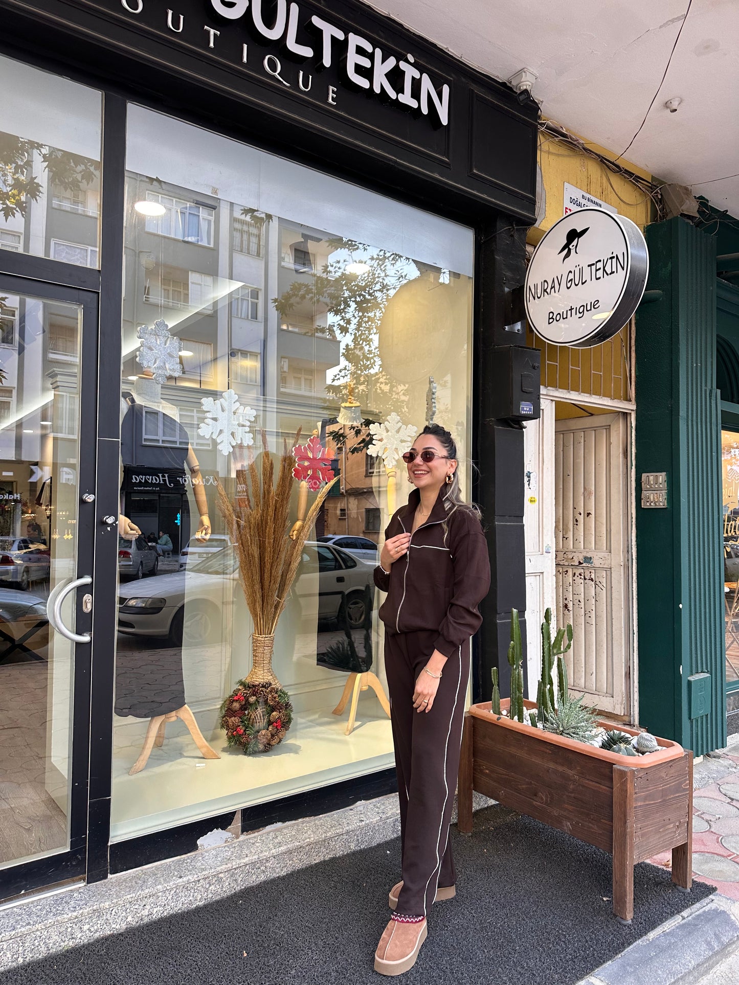 Oysho kumaş eşofman takımı