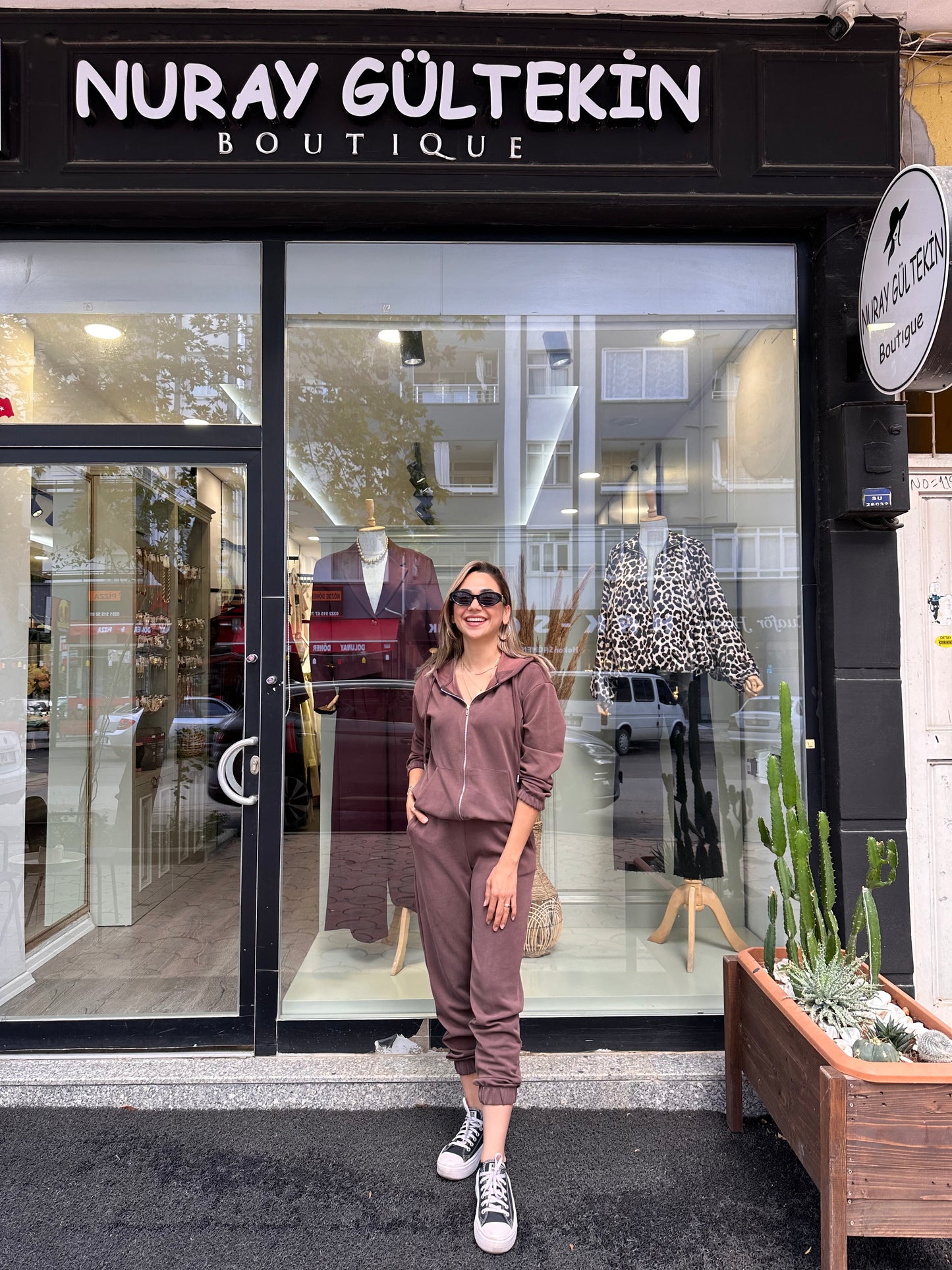 Oysho kumaş eşofman takımı