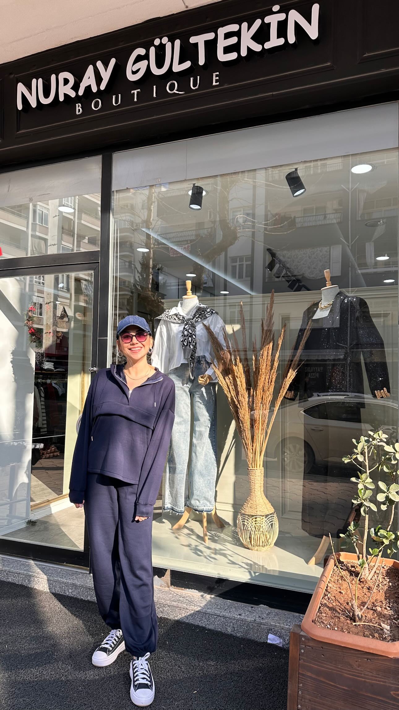 Oysho kumaş eşofman takımı